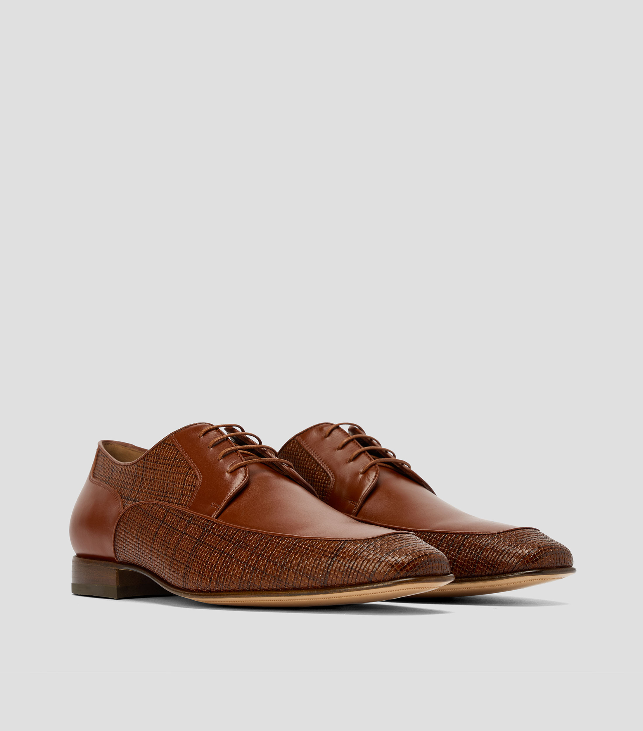 Zapatos de vestir blucher en piel Hombre